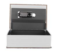 Akozon Cassaforte per Libri di - Mini Custodia Simulata per Contanti, Denaro, Gioielli, Monete e Documenti Importanti - Cassetta di Sicurezza per Casa, Ufficio e