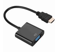 Akozon Cavo Adattatore Convertitore Maschio a VGA Femmina - Convertitore Video Full HD 720p/1080p per Proiettori, Monitor e TV