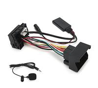 Akozon Cavo Bluetooth AUX-IN, Adattatore Bluetooth AUX-IN a 12 Pin Adattatore Audio Stereo con Microfono Adatto per 207 307 407 308