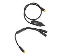 Akozon Cavo Connettore Sensore Bici con Splitter Freno 1T2 per Motore Centrale ABS Plastica e Gomma Previene lo Scricchiolio degli Ingranaggi e Prolunga la Durata della Trasmissione