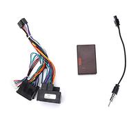 Akozon Cavo di Alimentazione per Auto Adattatore per Cablaggio Audio con Canbus Box Sostituzione per F30/F10/X5/E46/E39/E53