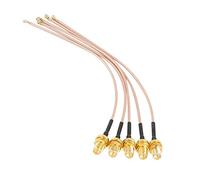 Akozon CavoCoassiale, AkozonConnettoreCavoCoassialeAntenna5pzRP-SMAFemminaIPX//uFL50Ω 15cm