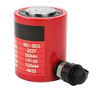 Akozon Cilindro Idraulico Separato RSC2050 20T - Design Ultrasottile, Corsa 50 Mm, Compatto e Leggero, Ritorno Automatico del Pistone, Resistente Alla Corrosione, Ideale per l'uso Industriale