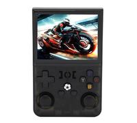 Akozon Console di Gioco Portatile R36Pro - Schermo IPS da 3,5 Pollici, Risoluzione 640x480, Doppi Joystick, Batteria da 4000Mah, Supporta Oltre 60 Emulatori, Dispositivo di Gioco retrò Portatile