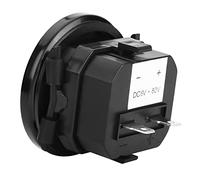 Akozon Contaore Meccanico Rotondo DC 8-80V per Veicoli, Generatori e Apparecchiature - Affidabile Rilevamento del Tempo del Motore