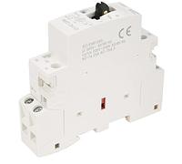 Akozon Contattore Modulare 25A 2P, Interruttore Manuale per Guida DIN (2NC) | Design compatto, rumore inferiore del 75% sotto i 15 dB, risparmio energetico, per quadro elettrico domestico, interruttore