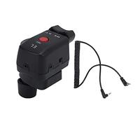 Akozon Controller Zoom per Videocamera, Telecomando per Videocamera in Plastica Controller Obiettivo Zoom per Fotocamera Cavo Jack da 2,5 Mm per 190P 150P 198P VX2000E 2100E