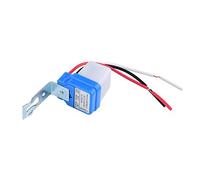 Akozon Controllo Automatico della Luce, 12V AC, 10A, Sensore Dal All'alba | Sensore di luce integrato, installazione semplice, efficienza energetica, versatile per uso esterno
