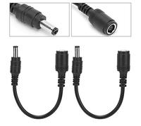 Akozon Convertitore adattatore, 2 pezzi Convertitore convertitore caricabatterie CC da 7,4 x 5,0 mm femmina a 5,5 x 2,5 mm maschio per laptop DC 2 pezzi Adattatore di ricarica rapida a