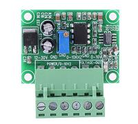 Akozon Convertitore da frequenza a tensione, da frequenza a tensione Da 0-10Khz a 0-10V F/V Modulo convertitore da digitale ad analogico per PLC e convertitore di frequenza