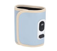 Akozon Coperchio Isolante con Bottiglia Portatile Premium Akozon con 21 Impostazioni di Temperatura War più Bassa e Calore per Viaggi a LED con Display a LED (BLUE)