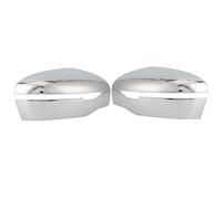 Akozon Copertura Specchietto Laterale, Cromata per Nissan 2015-2019 | Trim Automatico, ABS, Supporto Adesivo, Adatto per NP300 Frontier 2015-2019, Guida a Sinistra, Esclusi i Trim Bassi