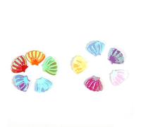 Akozon Coriandoli Colorati con Paillettes da 60 G per Feste di Compleanno e Matrimonio - Decorazioni per Nail Art e Accessori Fai-da-te (piccole capesante)