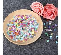 Akozon Coriandoli Colorati con Paillettes da 60 G per Feste di Compleanno e Matrimonio - Decorazioni per Nail Art e Accessori Fai-da-te (Tipo 2)