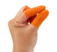 Akozon Culle per Dita, 100 Pezzi di Grandi Dimensioni in Lattice per Culle per Dita, Non Statiche, Antiscivolo, Resistenti all'Usura, per Arti e Mestieri, Riparazione Elettronica