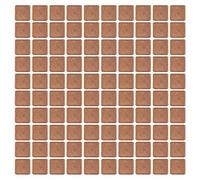 Akozon Cuscinetto in Rame per Dissipatore Termico per CPU GPU da 100 Pezzi da 15 Mm, Kit Termico Spessore Cuscinetto in Rame, più di Una Opzione di Spessore Dispositivo di