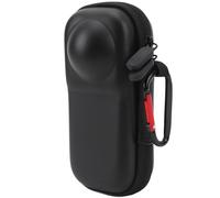 Akozon Custodia da Trasporto Premium Ive per X4 Action Camera Panoramica Scatola da Viaggio Portatile con Robusta Clamp/Holder per Appenderla (PU)