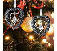 Akozon Decorazioni Pendenti per Albero di Natale con angeli: Squisite Decorazioni Natalizie per il Tuo Albero di Natale, per la Famiglia e gli Amici (Colore assortito)