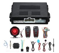 Akozon di Sicurezza della Sveglia per Auto Chiave Senza Chiave Entrata Remoto Blocco Arresto Blocco Sblocco Smart Key Motore Passive Alarm Alarm Universal per la Maggior Parte dei