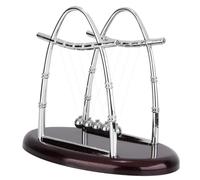 Akozon Educational Science Balance Balls Ornamento del Giocattolo di Sollievo da Stress per l'arredamento del Desktop, Giocattolo di Allelievi Unica per Tutte Le età (S)