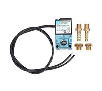 Akozon Elettronica a 3 Porte Elettrovalvola di Controllo Boost 35A AAA DDBA 1BA DC12V 5,4W Valvola in Lega di Alluminio