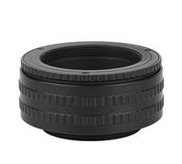 Akozon Elicoide M42, M42 a Tubo Macro con Adattatore per Obiettivo Elicoidale con Messa a Fuoco Regolabile Accessorio M42 25-55mm Nero