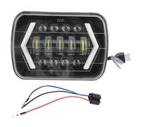 Akozon Faro anteriore per auto 300W 7in LED quadrato anteriore lampada di guida per Wrangler Cherokee XJ MR2 Celica 240SX