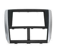 Akozon Fascia Autoradio 2DIN di Ricambio per 2009 2013 e 2007 2012 Cornice del Pannello con Cornice Stereo in Plastica ABS