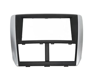 Akozon Fascia Autoradio 2DIN di Ricambio per 2009 2013 e 2007 2012 Cornice del Pannello con Cornice Stereo in Plastica ABS