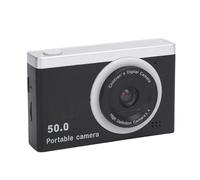 Akozon Focus Sulla Fotocamera Digitale Compact Piccolo con lo Schermo TFT da 2,4 Pollici Digital Zoom Zoom da 2,4 Pollici per Fotografia (BLACK)