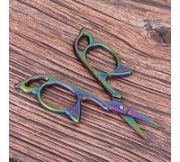 Akozon Forbici da Filo retrò Placcate in Oro 1 Pezzo Forbici da Sarto Antiche in Acciaio Inossidabile Accessori per Cucire per la Casa Ricamo e Artigianato (multicolore)