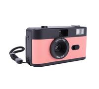 Akozon Fotocamera a Pellicola retrò da 35 Mm con Obiettivo Flash per Scene Fotografiche Creative (rosato)