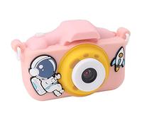 Akozon Fotocamera Digitale per Bambini con Doppio Obiettivo - Registrazione HD da 20 MP e Giochi Divertenti - di Compleanno per i Bambini (PINK)