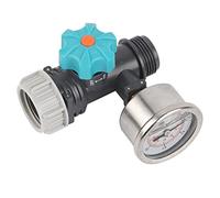 Akozon G3 4in Acqua Regolabile, Valvola di Regolazione con Manometro Regolatore di Pressione Regolatore di Regolazione del Regolatore di Irrigazione del Giardino della Serra
