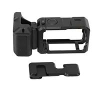 Akozon Gabbia Protettiva per Fotocamera Adatta per DJI Action 5 Pro 4 3 | Gabbia per Fotocamera in Lega di Alluminio con Impugnatura Ergonomica e Otturatore, Supporto per Slitta Fredda, per Action