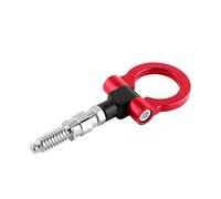 Akozon Gancio di traino per gancio di traino anteriore in lega di alluminio per auto universale per serie E