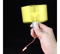 Akozon Gene o Motore del Mulino a Kit Mini Turbina Eolica Verticale Motorizzata Fai-da-te - Generatore Educativo di Energia Rinnovabile per Progetti Scientifici