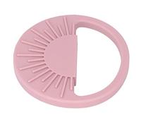 Akozon Giocattolo per Massaggiagengive in Silicone per Bambini - Design Solare Semicircolare Sicuro, Massaggiagengive Molare Infantile Facile da Tenere per Alleviare la Dentizione (007 rosso lavanda)