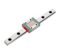 Akozon Guide Lineari 1pz Guida lineare LML12B Larghezza 12mm + Slide Block(150mm)