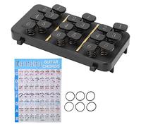 Akozon Guitar Chord Presser Set di Strumenti per Cambiare Accordi per Chitarra - di Apprendimento Essenziale per Principianti - Oltre 110 Accordi, Tono Perfetto, Transizione Efficiente degli per