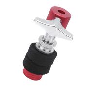 Akozon Hi-hat Crymbal Fritch Red Black-Accessorio Kit Drum Kit Premium per Tamburi Jazz, Facile Installazione, Sostituzione Ideale per i Piatti Hi-hat