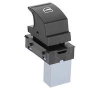 Akozon Interruttore Alzacristalli Elettrico 5J0 959855, Pulsante Singolo, Black, Manuale, ABS, Su Pannello, 1 Via, 1 Posizione, Rocker, Normalmente Aperto