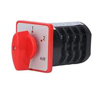 Akozon Interruttore di della Camma di Berm, 4 Terminali a 3 Posizioni, Interruttori Selezione Montaggio Controlla il Rotante AC380V 20A