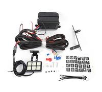 Akozon Interruttore di Livello a 6 Pannelli Relè Scatola di Controllo del Circuito Accessorio di Cablaggio per Barca