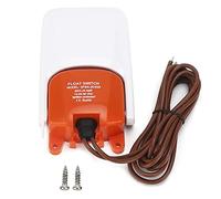 Akozon Interruttore Galleggiante Pompa di Sentina, Pompa di Sentina Elettrica, Interruttore Livello Acqua, Fino a 25 Amps, Sistemi 12V 24V 32V, Drenaggio Automatico