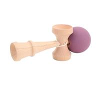 Akozon Kendama Wooden Kendama Toy with String - Portable Innoor & Outdoor Fun per Migliorare la Coordinazione Oculare Manuale - per Tutte le età Ed Eventi (PURPLE)