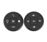 Akozon Kit Bluetooth per Auto, Pulsante di Controllo del Volante, Telecomando Portatile per Radio, Controller dello Sterzo Senzafilo