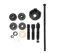 Akozon Kit di Attrezzi per Estrattore Cuscinetti Ruota da 14 Pezzi, Multifunzione in Metallo per Risparmio di Manodopera Efficiente per Cuscinetti da 0,75 Pollice 1 Pollice da 25