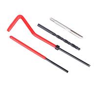 Akozon Kit di Riparazione Filettatura M4x0.7 30 Pezzi - Chiave per Rubinetto Elicoidale in Acciaio Inossidabile e Strumento di Inserimento per Ripristino e Riparazione Rapidi della Filettatura