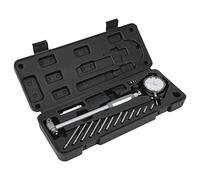 Akozon Kit di Strumenti Indicatore del Foro del Calibro del Quadrante 2-6 Pollici X 0,001 Pollici per la Misurazione di Precisione del Cilindro del Motore con Sonde Multiple e Accessori